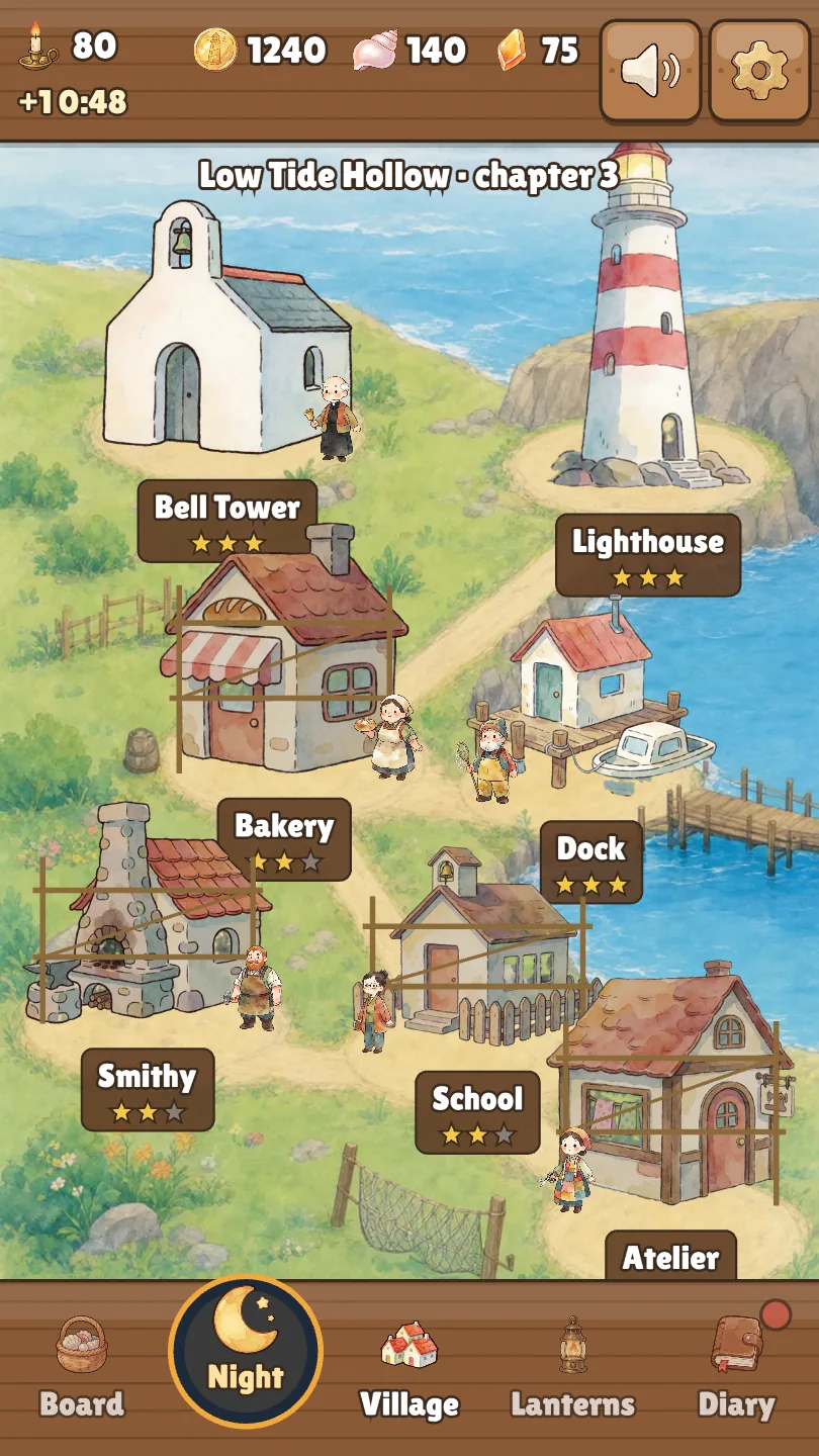Low Tide Hollow, rebuilt house by house